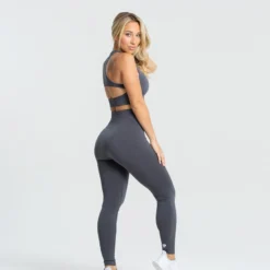 WOMEN'S BEST Move Seamless Sports Bra | Stone Grey Solid