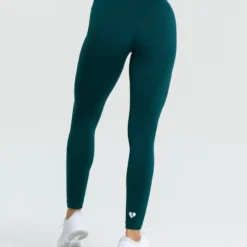WOMEN'S BEST Move Seamless Leggings | Smaragd Green Solid