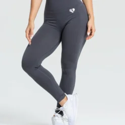 WOMEN'S BEST Move Seamless Leggings | Stone Grey Solid SPORTBEKLEIDUNG