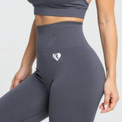 WOMEN'S BEST Move Seamless Leggings | Stone Grey Solid SPORTBEKLEIDUNG