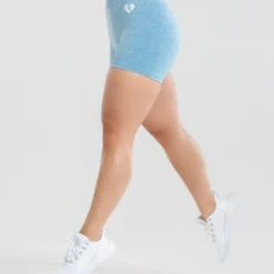 WOMEN'S BEST Move Seamless Shorts | Blue Marl SPORTBEKLEIDUNG