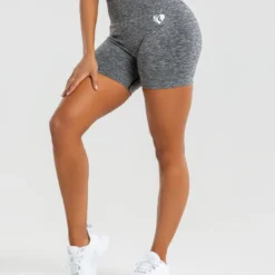 WOMEN'S BEST Move Seamless Shorts | Grey Marl