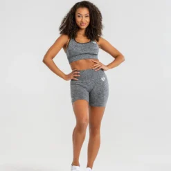 WOMEN'S BEST Move Seamless Shorts | Grey Marl