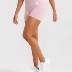 WOMEN'S BEST Move Seamless Shorts | Light Pink Marl SPORTBEKLEIDUNG