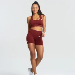 WOMEN'S BEST Move Seamless Shorts | Ruby Red Solid SPORTBEKLEIDUNG