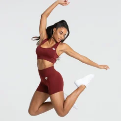 WOMEN'S BEST Move Seamless Shorts | Ruby Red Solid SPORTBEKLEIDUNG