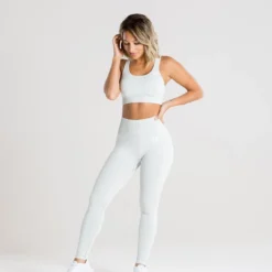 WOMEN'S BEST SPORTBEKLEIDUNG Power Seamless Sports Bra | Washed Light Grey