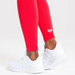 WOMEN'S BEST SPORTBEKLEIDUNG Power Seamless Leggings | Red