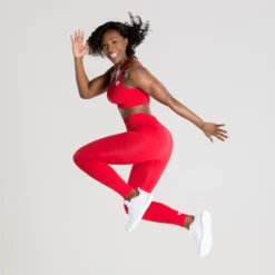 WOMEN'S BEST SPORTBEKLEIDUNG Power Seamless Leggings | Red