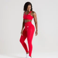 WOMEN'S BEST SPORTBEKLEIDUNG Power Seamless Leggings | Red