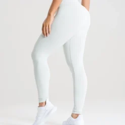 WOMEN'S BEST Power Seamless Leggings | Washed Light Grey