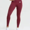 WOMEN'S BEST SPORTBEKLEIDUNG Power Seamless Leggings | Burgundy