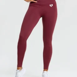 WOMEN'S BEST SPORTBEKLEIDUNG Power Seamless Leggings | Burgundy