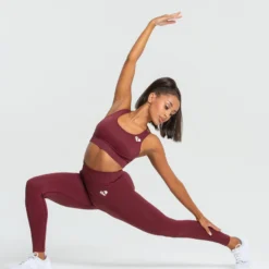 WOMEN'S BEST SPORTBEKLEIDUNG Power Seamless Leggings | Burgundy