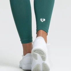 WOMEN'S BEST Power Seamless Leggings | Forest Green SPORTBEKLEIDUNG