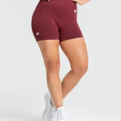 WOMEN'S BEST SPORTBEKLEIDUNG Power Seamless Shorts | Burgundy