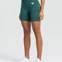 WOMEN'S BEST Power Seamless Cycling Shorts | Forest Green SPORTBEKLEIDUNG