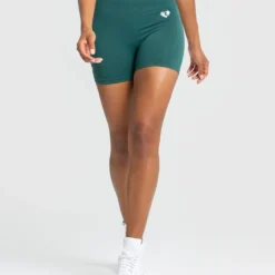 WOMEN'S BEST SPORTBEKLEIDUNG Power Seamless Shorts | Forest Green