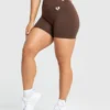 WOMEN'S BEST Power Seamless Shorts | Walnut Brown SPORTBEKLEIDUNG