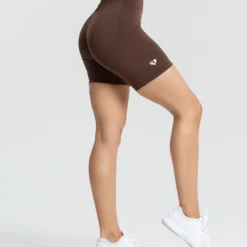 WOMEN'S BEST Power Seamless Cycling Shorts | Walnut Brown SPORTBEKLEIDUNG