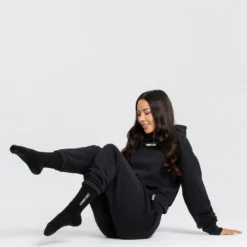 WOMEN'S BEST Premium Crew Socks (1PK) | Black SPORTBEKLEIDUNG