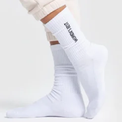 WOMEN'S BEST SPORTBEKLEIDUNG Premium Crew Socks (1PK) | White