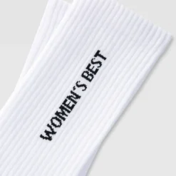 WOMEN'S BEST SPORTBEKLEIDUNG Premium Crew Socks (1PK) | White