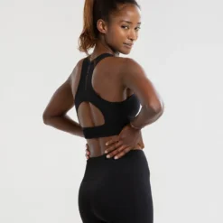 WOMEN'S BEST Renew Seamless Sports Bra | Black