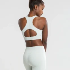 WOMEN'S BEST SPORTBEKLEIDUNG Renew Seamless Sports Bra | Chalk Grey