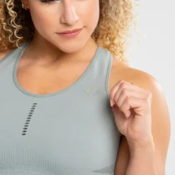 WOMEN'S BEST Renew Seamless Sports Bra | Mud Green SPORTBEKLEIDUNG