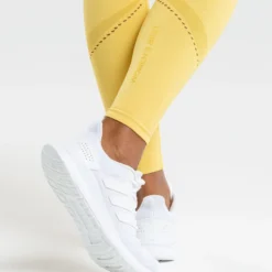 WOMEN'S BEST Renew Seamless Leggings | Dried Yellow SPORTBEKLEIDUNG