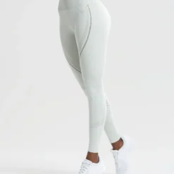 WOMEN'S BEST Renew Seamless Leggings | Chalk Grey SPORTBEKLEIDUNG