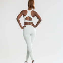 WOMEN'S BEST Renew Seamless Leggings | Chalk Grey SPORTBEKLEIDUNG