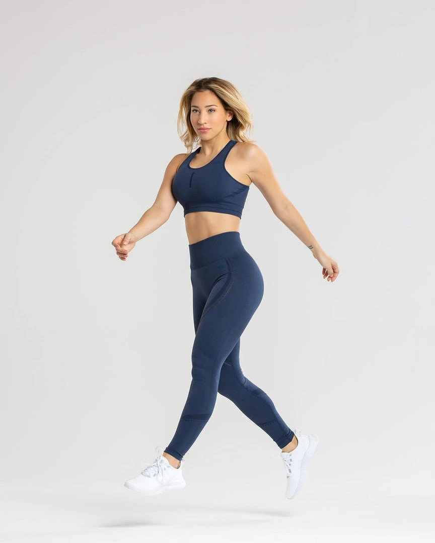 WOMEN'S BEST Renew Seamless Leggings | Moonlight Navy SPORTBEKLEIDUNG