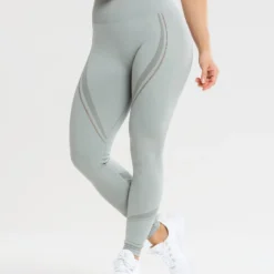 WOMEN'S BEST Renew Seamless Leggings | Mud Green SPORTBEKLEIDUNG