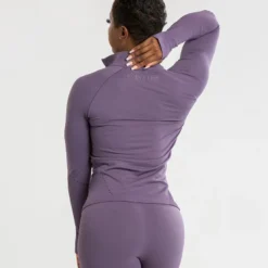 WOMEN'S BEST SPORTBEKLEIDUNG Renew Seamless Long Sleeve Top | Frosted Lilac