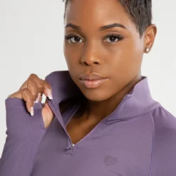 WOMEN'S BEST SPORTBEKLEIDUNG Renew Seamless Long Sleeve Top | Frosted Lilac