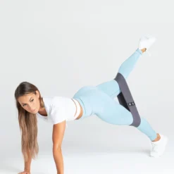 WOMEN'S BEST SPORTBEKLEIDUNG Short Resistance Band - Medium | Charcoal