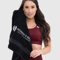 WOMEN'S BEST SPORTBEKLEIDUNG Sweat Towel | Black Onyx