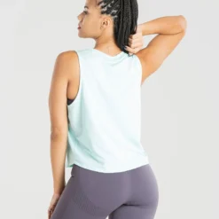 WOMEN'S BEST SPORTBEKLEIDUNG Power Tank Top | Bleached Aqua