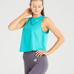 WOMEN'S BEST Power Tank Top | Ceramic Turquoise