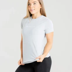 WOMEN'S BEST True Long Length T-Shirt | Grey SPORTBEKLEIDUNG