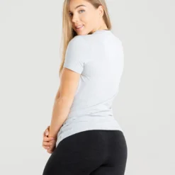 WOMEN'S BEST True Long Length T-Shirt | Grey SPORTBEKLEIDUNG