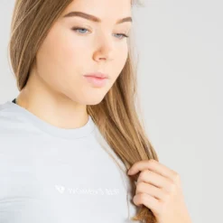 WOMEN'S BEST True Long Length T-Shirt | Grey SPORTBEKLEIDUNG