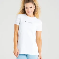 WOMEN'S BEST True Long Length T-Shirt | White
