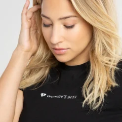 WOMEN'S BEST SPORTBEKLEIDUNG True Long Length T-Shirt | Black