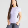WOMEN'S BEST Power Seamless T-Shirt | Lilac