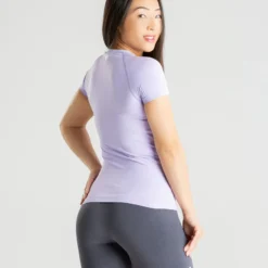 WOMEN'S BEST Power Seamless T-Shirt | Lilac