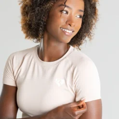 WOMEN'S BEST Power Seamless T-Shirt | Nude