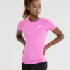 WOMEN'S BEST SPORTBEKLEIDUNG Power Seamless T-Shirt | Phlox Pink